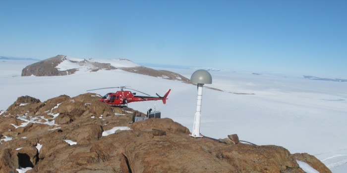 Ny prognose offentliggjort i Science Advances juni 2019 forudsiger, at al indlandsisen på Grønland kan være smeltet inden for 1.000 år. (Foto DTU Space)
