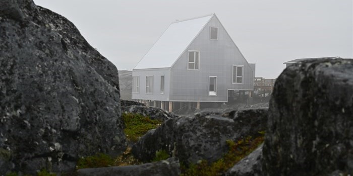 Prøvehuset tester nye former for bygningsdesign i Arktis.